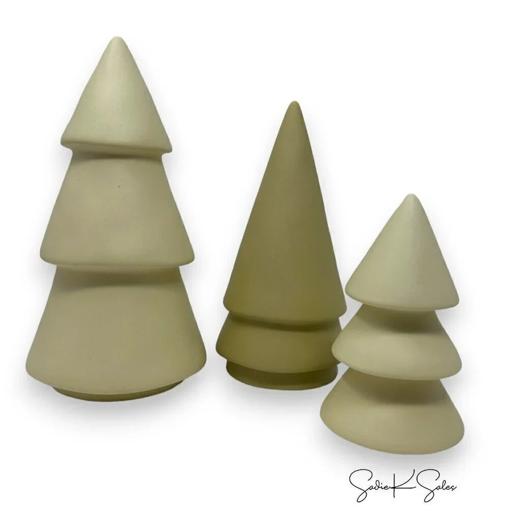Medium Matte Ceramic Christmas Tree Figure‎ - Threshold Studio McGee Target 2023